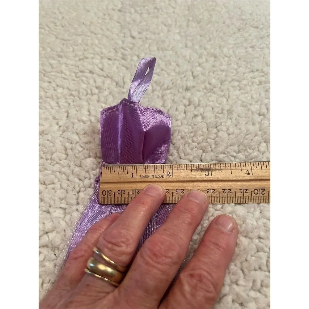 Barbie Purple One-Shoulder Dress for Most Dolls Special Occasion‎